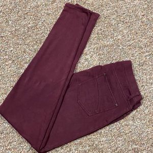 Time & Tru purple leggings - Size M (8-10)